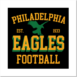 Philadelphia Eagles Football Fan v3 Posters and Art